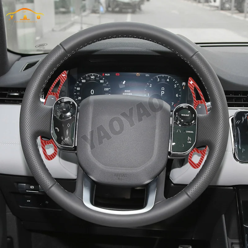 2Pcs Car Steering Wheel Paddle Shift DSG Extension for Jaguar XF XE XJ F-PACE F-TYPE X760 X250 X260 for Land Range Rover steering wheel paddle extension