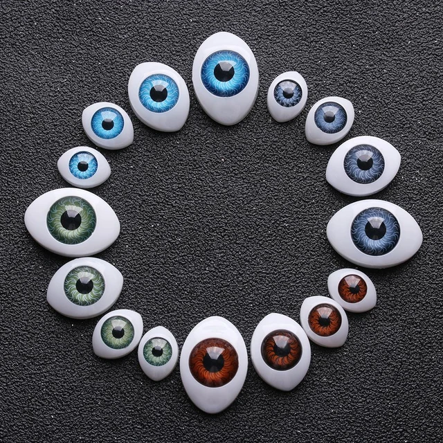 150 Pcs Eyeballs Crafts Decor Moving Eyes DIY Dolls Making Supplies  Realistic Eyeball Crafts Plastic Eyeballs Fake - AliExpress