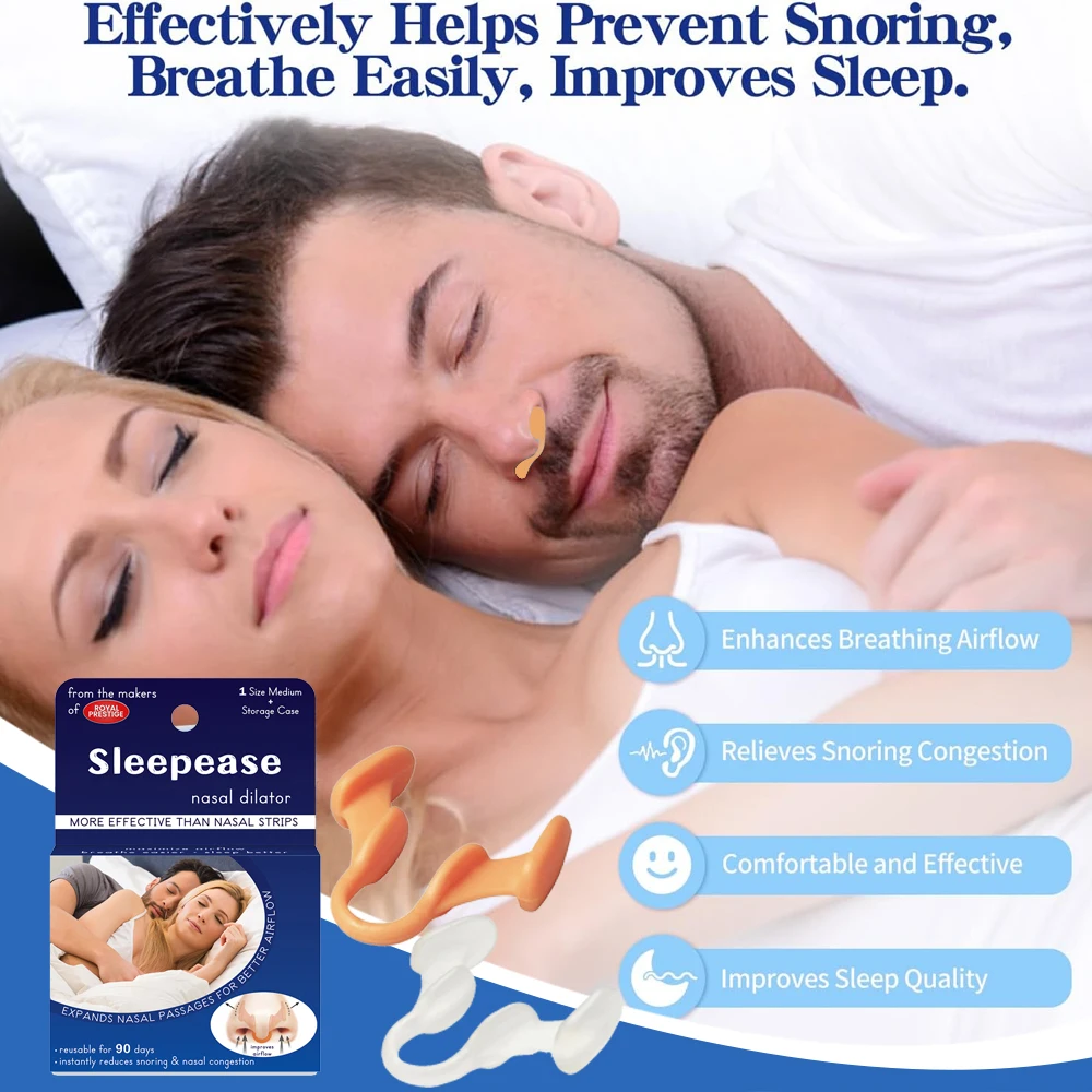 Stop Snoring Nose Clip Nasal Silicone Nose Clip Anti Snoring