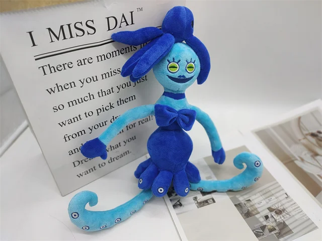 Octo-Mommy Long Legs Cartoon Plush Toy, Boneca Personagem Azul, Presente Da  Coleção, Decoração Do Sofá, Quarto, 40cm - AliExpress