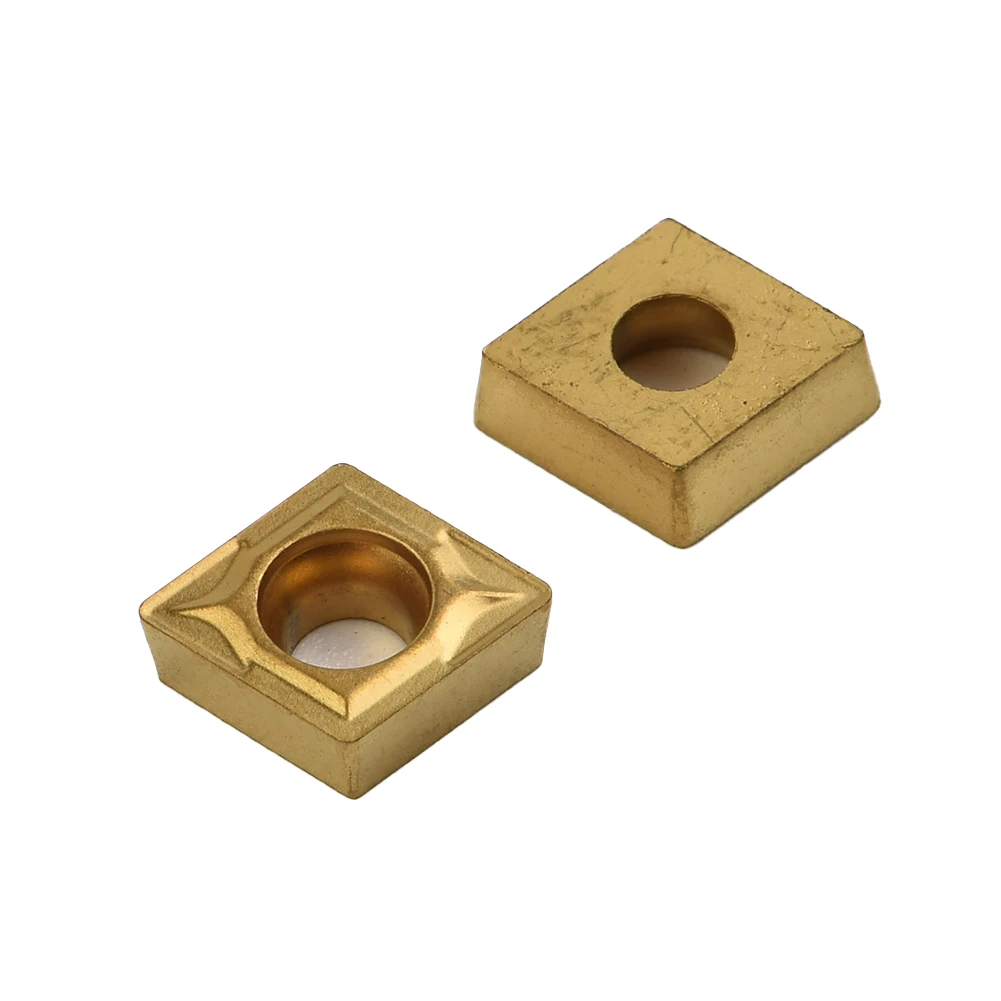 

Toolholding Carbide Inserts CNC Equipment For Turning Tool Metalworking Set 10pcs CCMT060204-HM YBC251 Portable