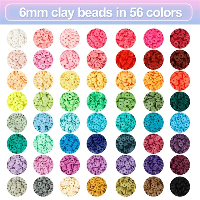 Polymer Clay Flat Beads Set 3