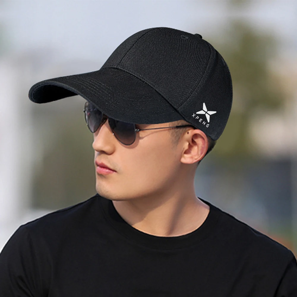 Unisex Baseball Cap Outdoor Sports Curved Brim Hat Car Accessories for Xpeng G9 G3 P7 N5 F30 P5 X2 G3i H93 Beta