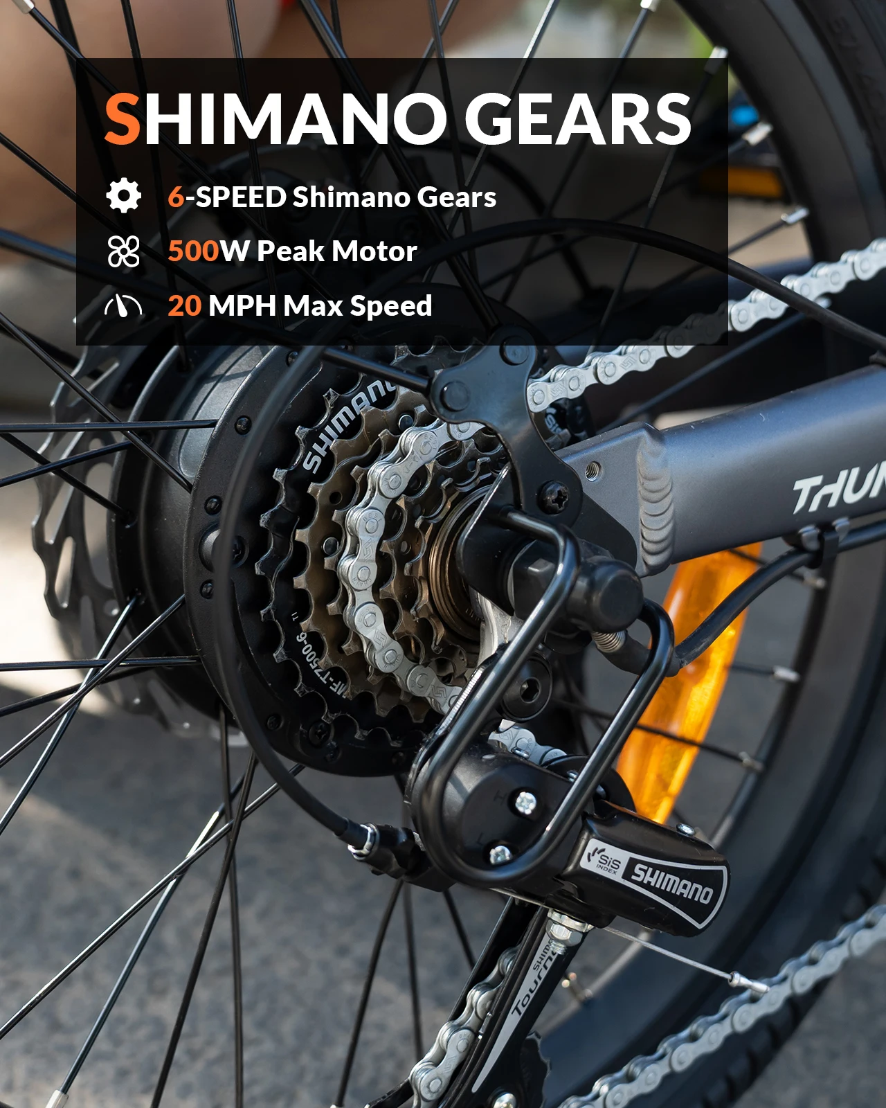 EB05European Inventory 350W Motor10.4AH Capacity Battery 20inch