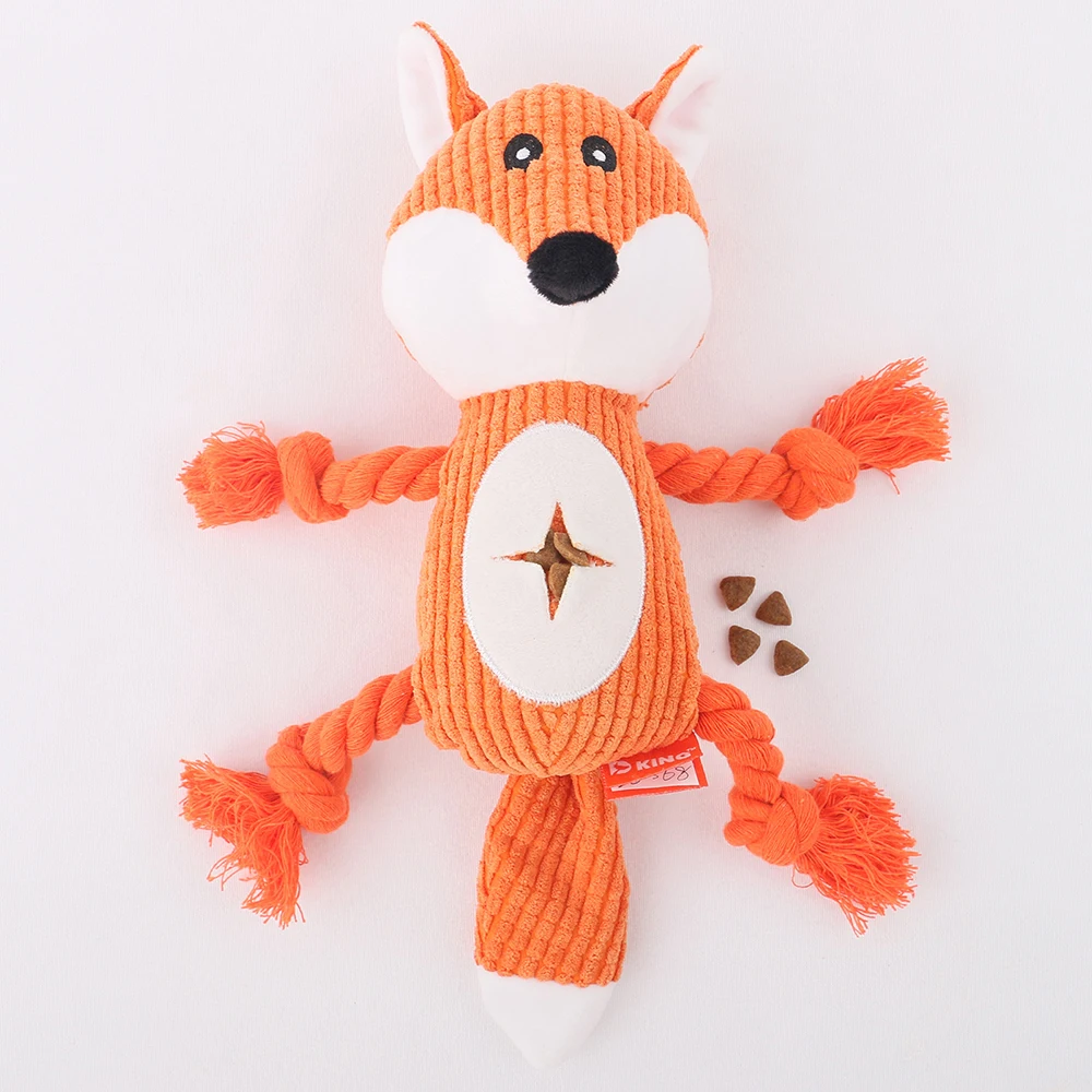 Toys pour chiens mâches en velours côtelé pour chiens pour petits chiens  animaux en peluche chien squeaky jouet chiot mâcher des jouets de piqûre de