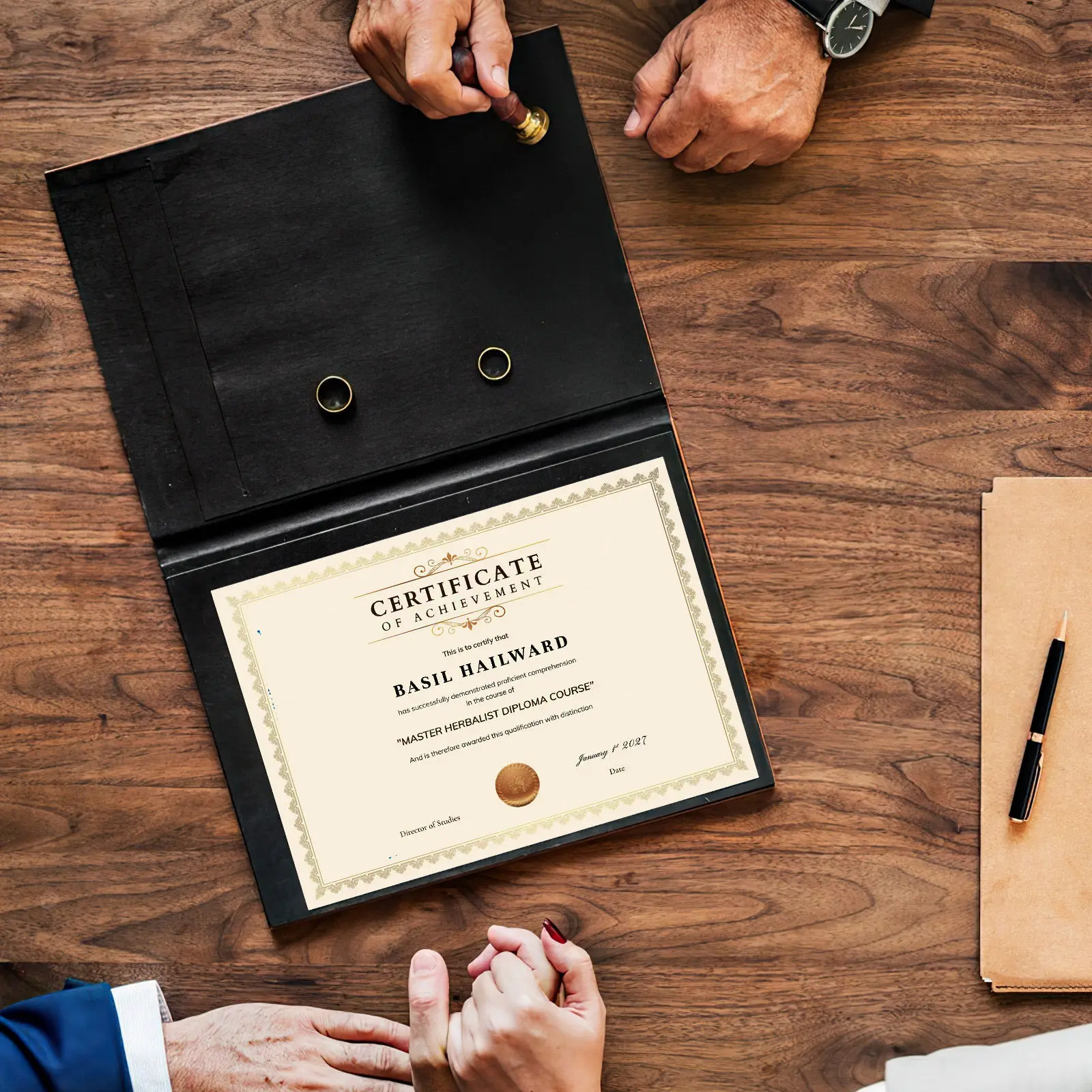 10Pcs 명예 증서 용지 공식 증서, 상장, 학교 사무실 사용을 위한 빈 부드러운 가장자리가 있는 증서 용지, 학교 용품