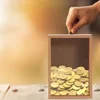 Piggy Bank For Money Box Wood Frame Coin Banks Photo Frame Versatile Piggy Bank Adult Piggy Bank For Coins Money Bank For Adults 5