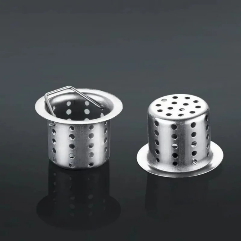 Stainless Steel Floor Drain Filter Sink Strainer Hair Catcher