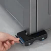 4pcs Furniture Mover Tool 350kg Heavy Duty Furniture Mover Roller With Brakes Mobile Pulley Washing Machine Table Transport 2