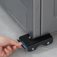 4pcs Furniture Mover Tool 350kg Heavy Duty Furniture Mover Roller With Brakes Mobile Pulley Washing Machine Table Transport 2