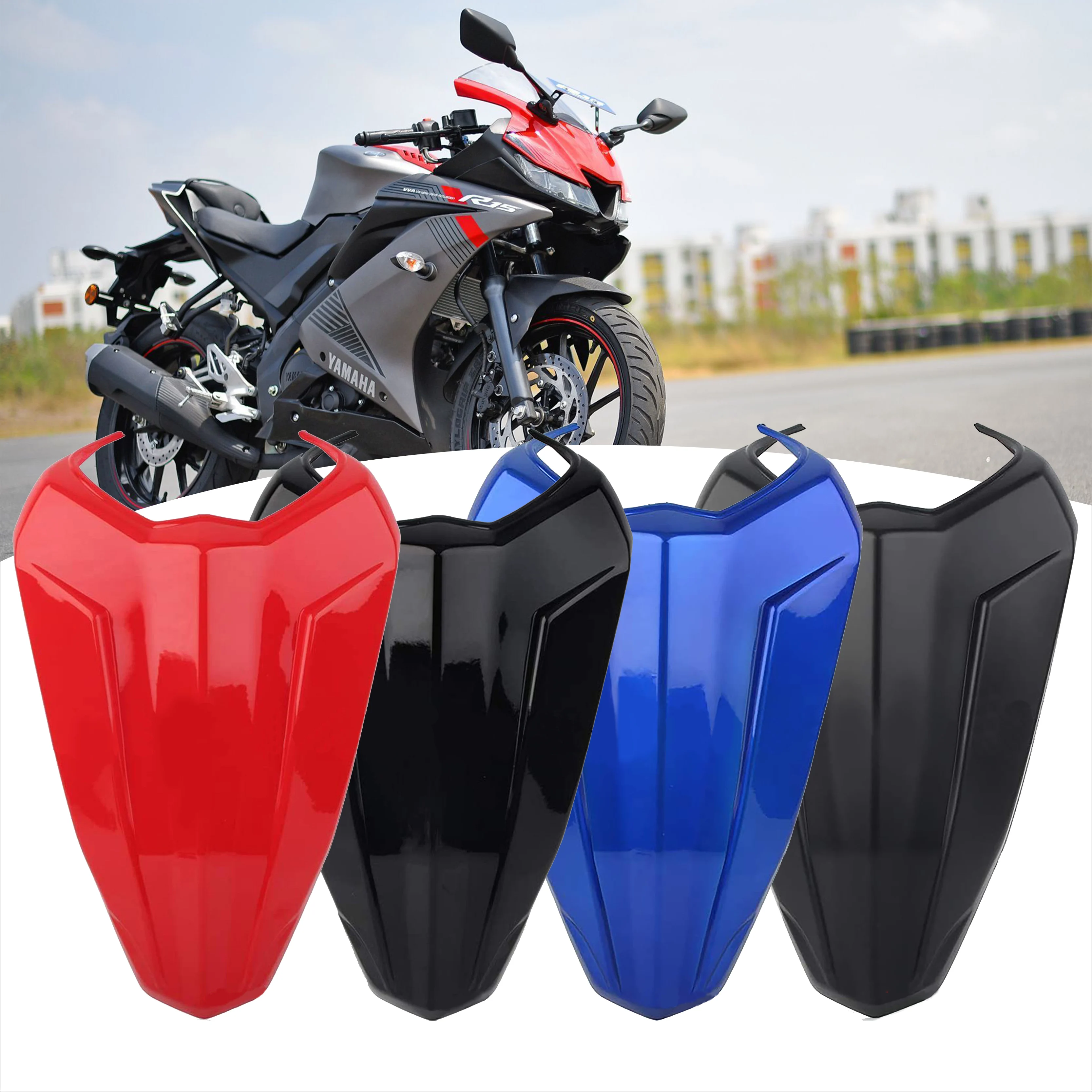 

For Yamaha YZF-R15V3 19-20 Motorcycle Modified Rear Hump Rear Rear Cover Modified Decorative Rear Seat Shell Accessories