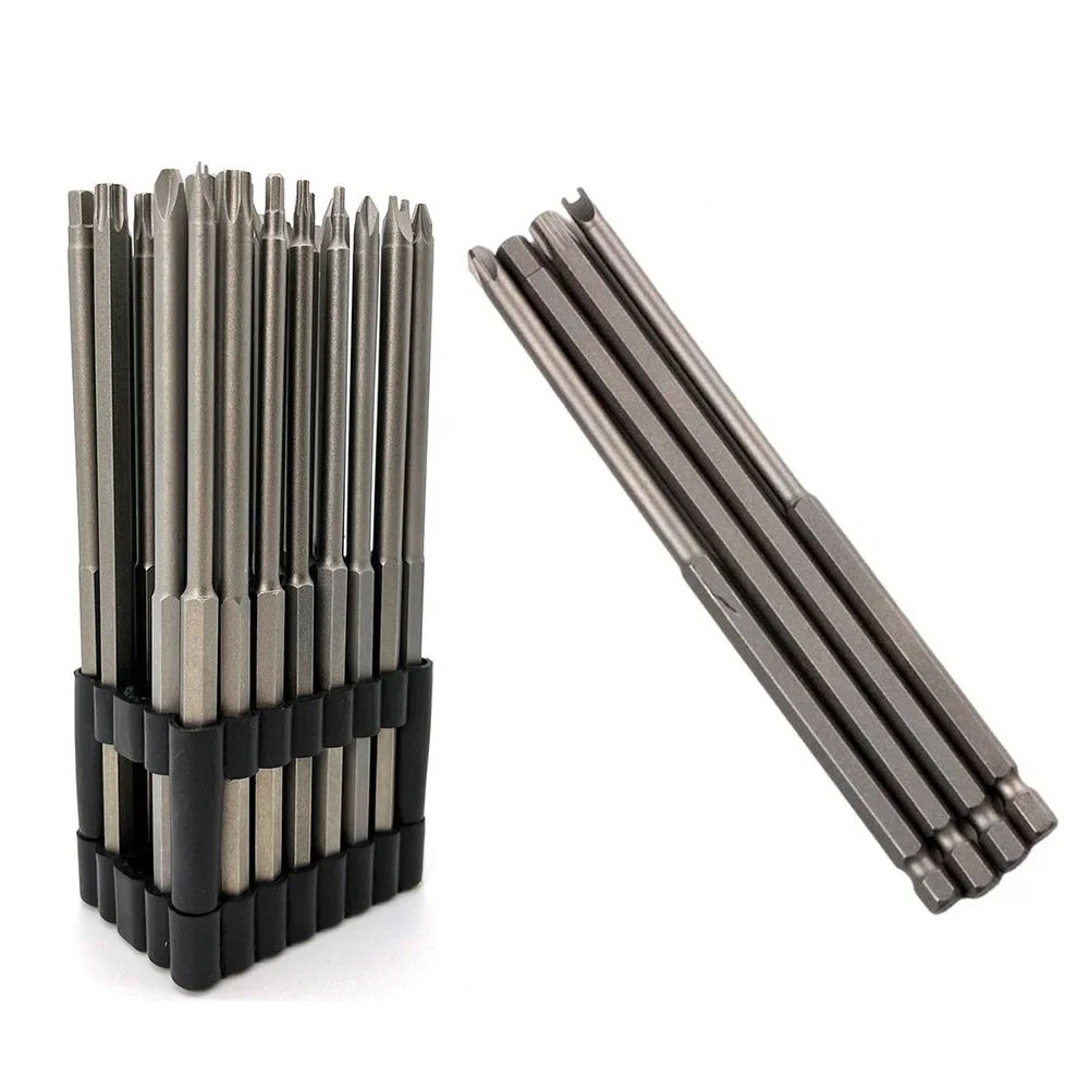 

Набор бит для отвертки Torx, 1/4 дюйма, 32 шт., 6 дюймов, длина около 150 мм