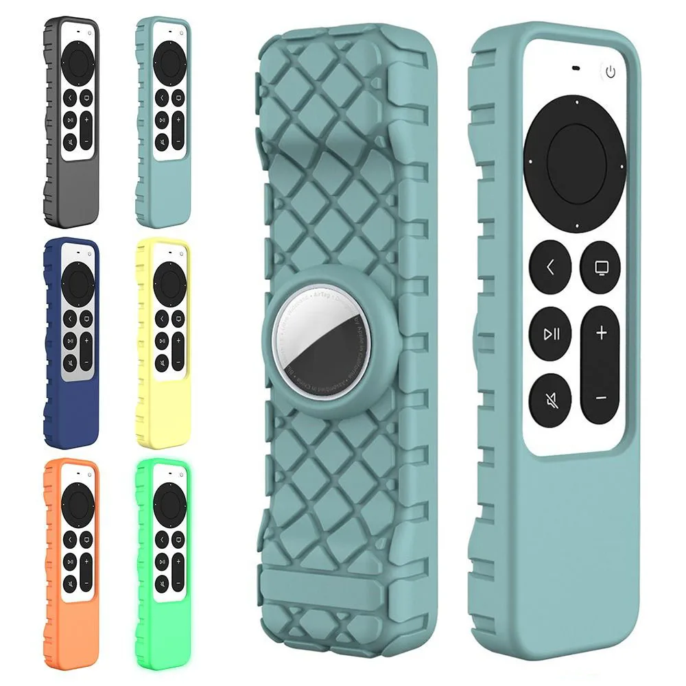 

Silicone Remote Control Protective Case For Apple TV Remote Controller Anti-fall Dustproof Cover Shell For Apple TV 4K 2022