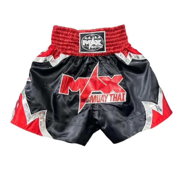 

Оригинальные тренировочные шорты Muay Thai для спортзала, фитнеса, боевые спортивные брюки, боксерские шорты с вышивкой, тренировочные штаны