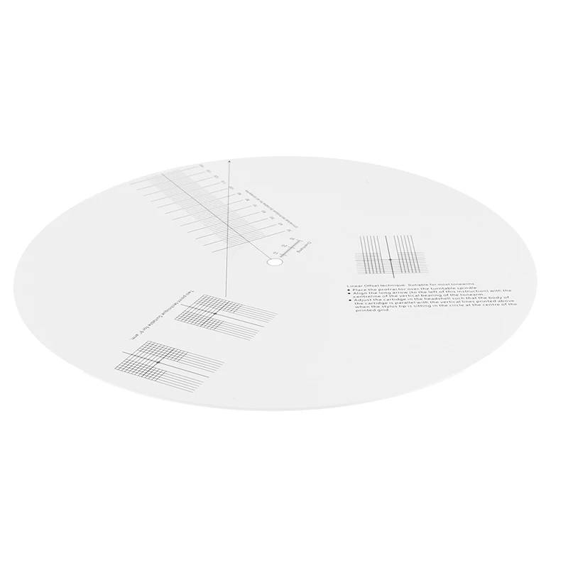 Kalibrierungsplatte für Schallplattenaufnahmehörner, Abstandsmessgerät, Winkelmesser, Einstellwerkzeug – Detail 15