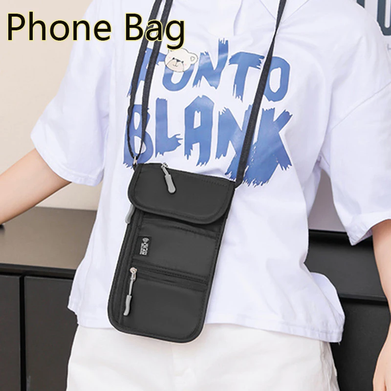 Compact Multi-Functional Travel Neck Wallet & Anti-Theft Chest Bag