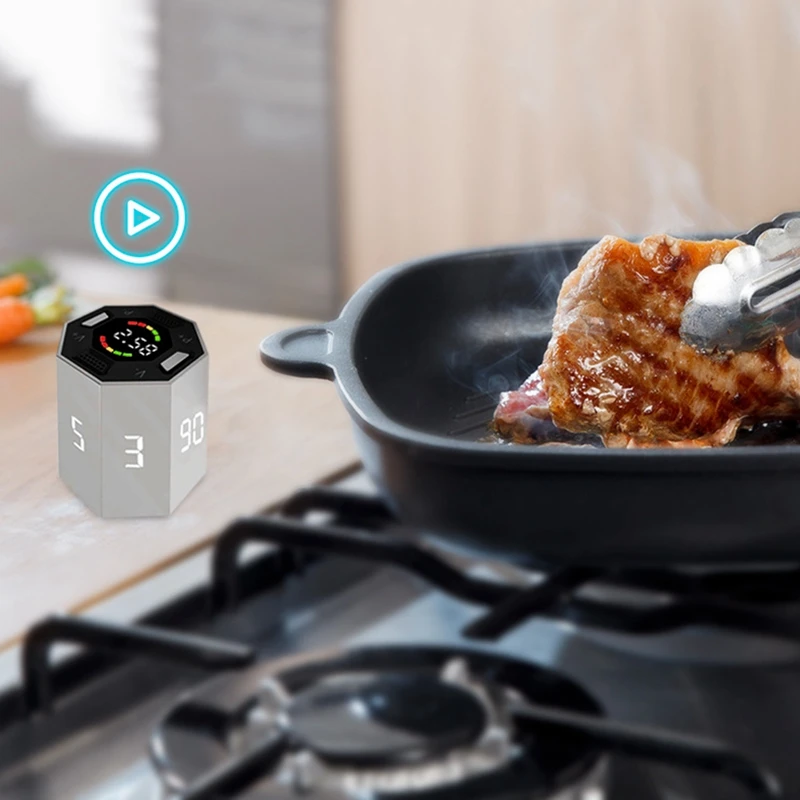 Visual Digital Kitchen Timer for Cooking & Studying