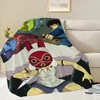 Anime P-Princess-ES M-Mononoke-ES Blanket Skin friendly comfort warm soft plush blanket suitable sofa living room office bedroom 1