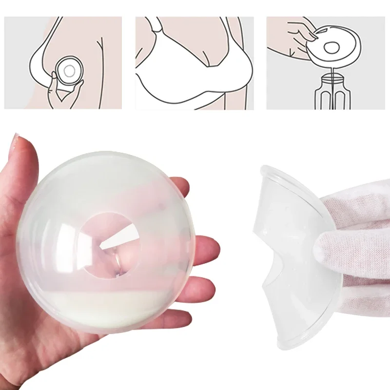 Breast Correcting Shell Baby Feeding Milk Saver Protect Sore Nipples for Breastfeeding Collect Breastmilk for Maternal 2