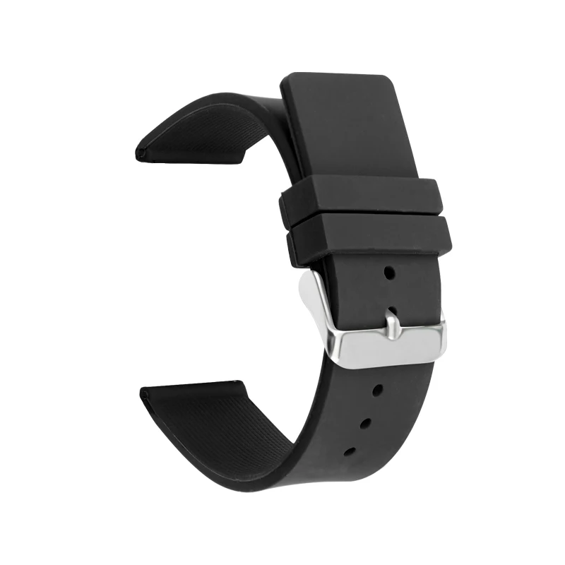 Silicone Strap Soft Rubber Band in Vibrant Colors - Universal Bracelet Watch Accessories Wholesale