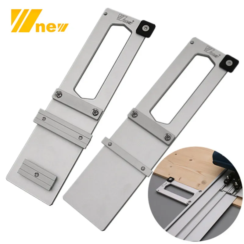 Electric Circular Saw Guide Rail Clamp 90° Angle Stop Track Saw Square