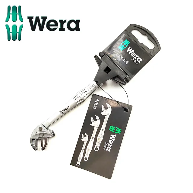 German wera Vera 6004 Joker S/M/L/XL/XXL selfadjusting ratchet open