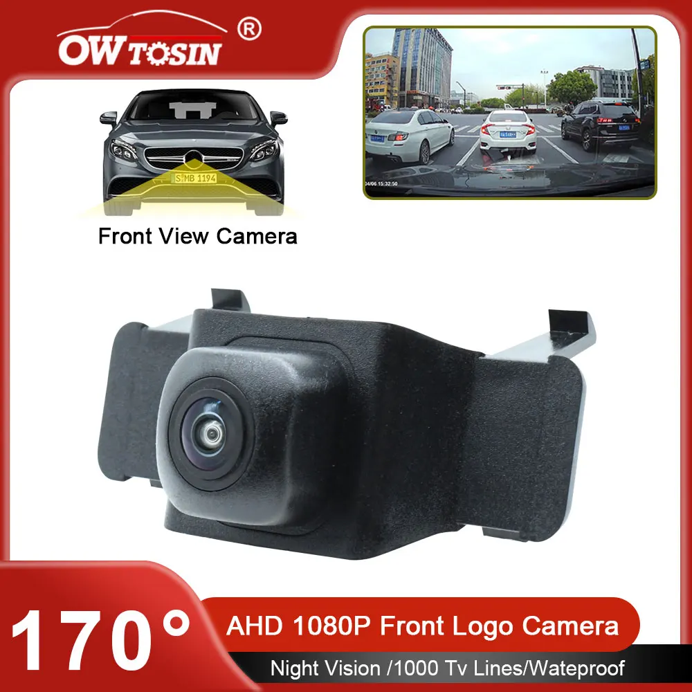 Toyota Corolla Hybrid E210 2018 2019 2020 2021 2022 차량 로고 전면보기 카메라 170 ° Fisheye AHD 1080P 자동차 전면 카메라