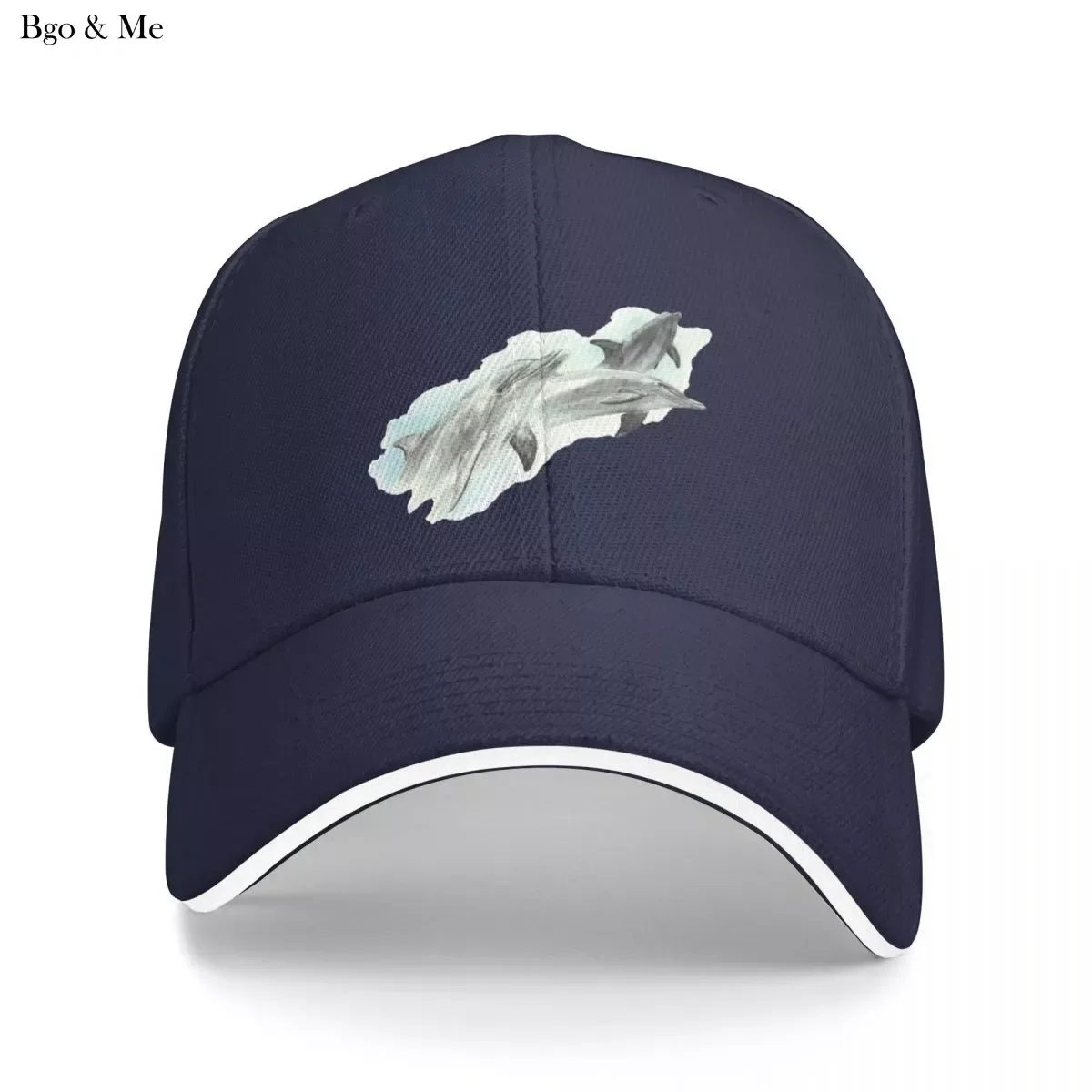 

2023 New Bottlenose Dolphin Group Baseball Cap Wild Ball Hat Funny Hat Gentleman Hat Hats Woman Men'S