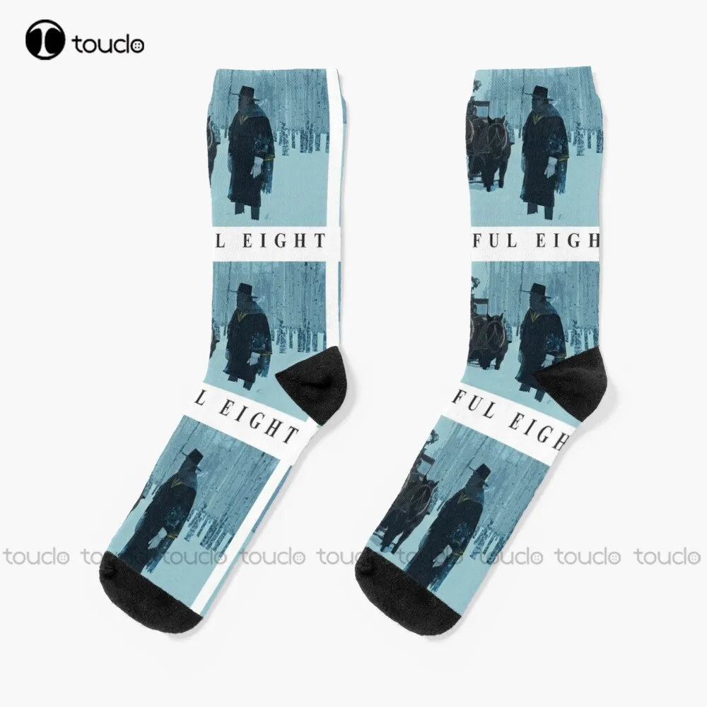 

The Hateful Eight Socks Girl Socks Street Skateboard Socks 360° Digital Print Design Happy Cute Socks New Popular Funny Gift
