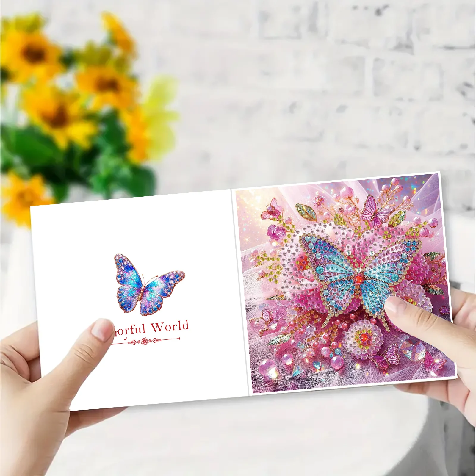 Diamond Painting Set 6-piece Butterfly-style