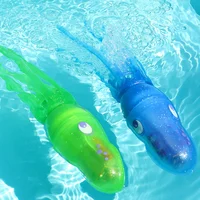 Crocichi Pool Toys, Electric Squid Bath Tub Toy for Toddler 3-4 Year, Light Up Fish Bathroom Toy for Kids 4-8, Preschool Toddler 1