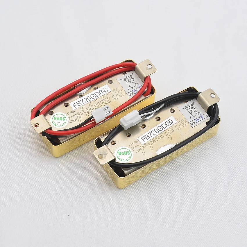 Captadores de Guitarra Conjunto Original Genuíno Epi Uptown Kat es Alnico Mini Humbucker 1 Eua - Image 3