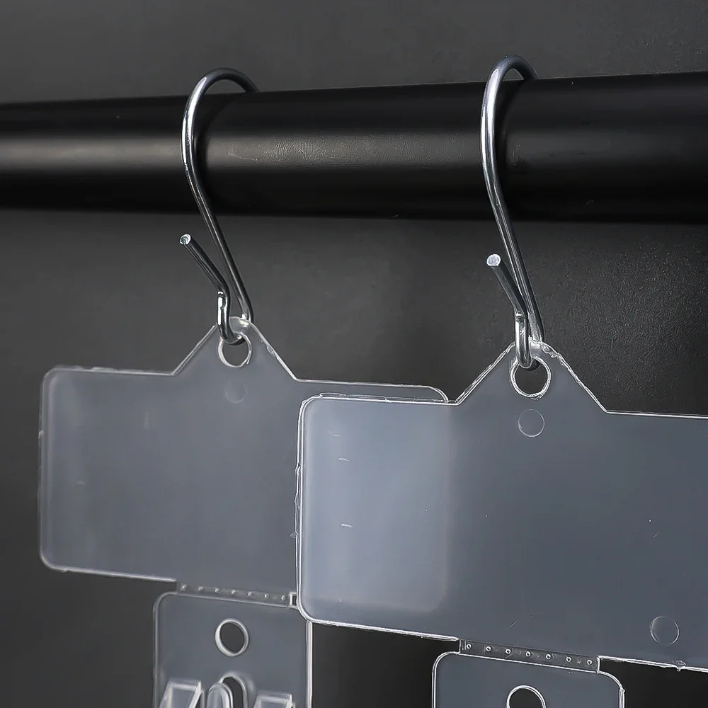1/5pcs Hanging Strips Supermarket Snack Plastic Store Hang Snacks Display Hanger Hooks Useful Shop Merchandising Clip Strips 4