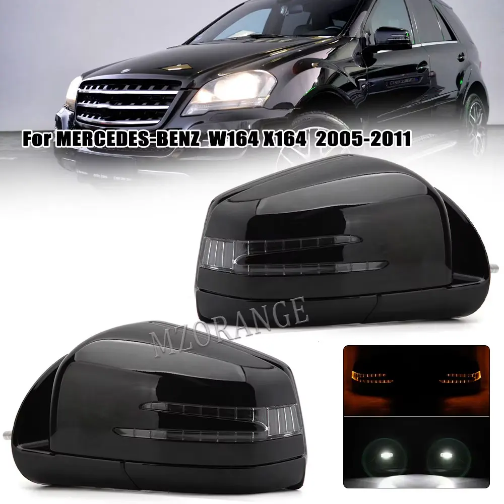 Side Door Mirror For Mercedes Benz W164 X164 ML GL Cl 2005-2011 
