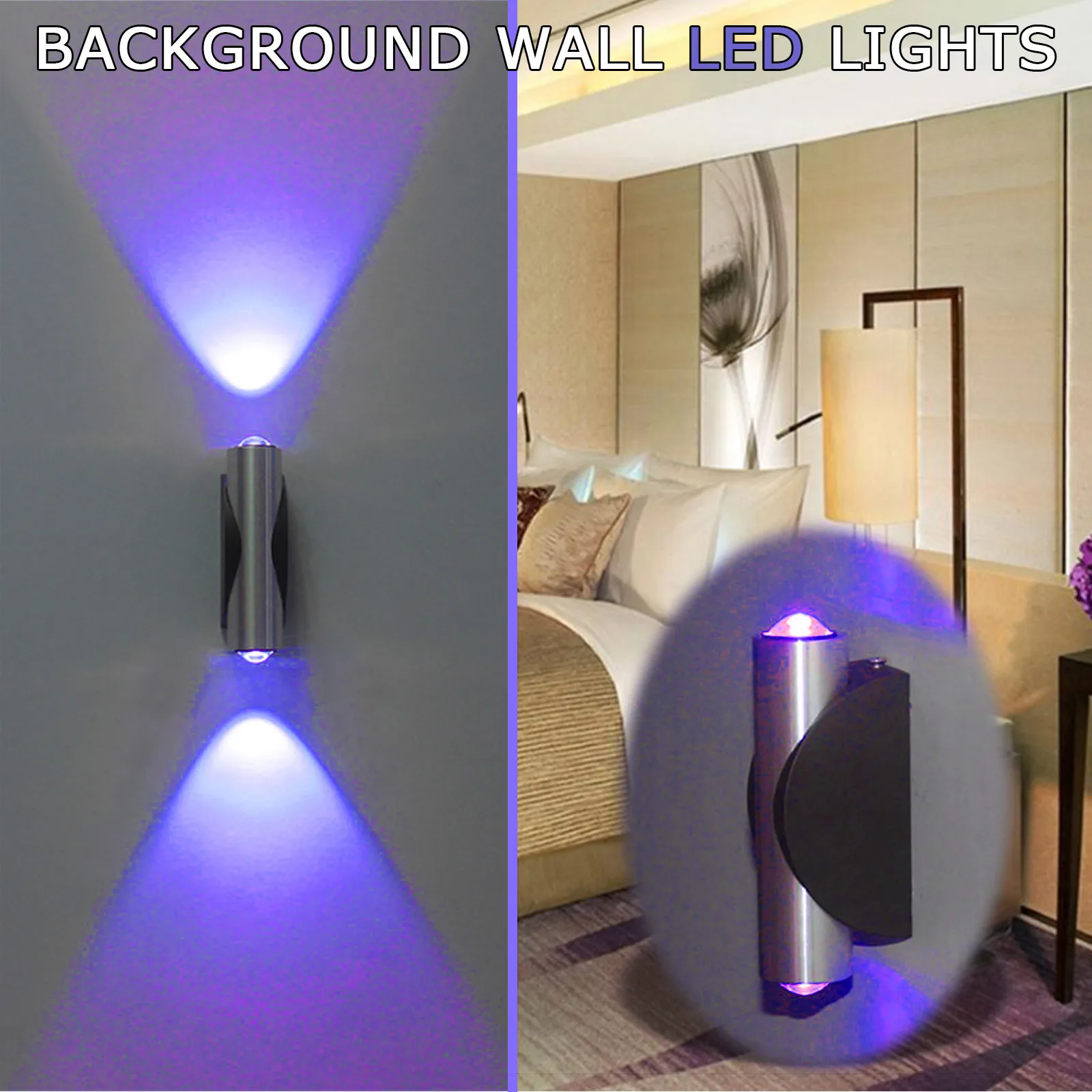 Solar Warm Outdoor Christmas Lights Home Bar Wall Light Lamp Sconce