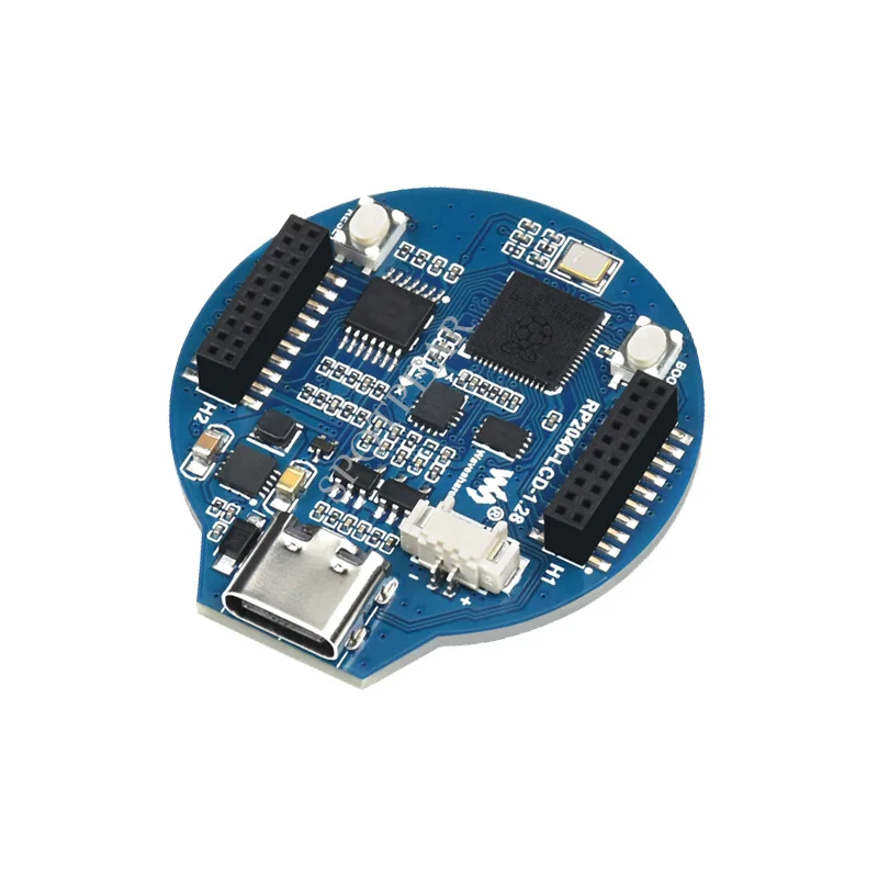   PICO RP2040  , º 1.28 ġ  LCD ÷ ȭ, ӵ, ̷ν 