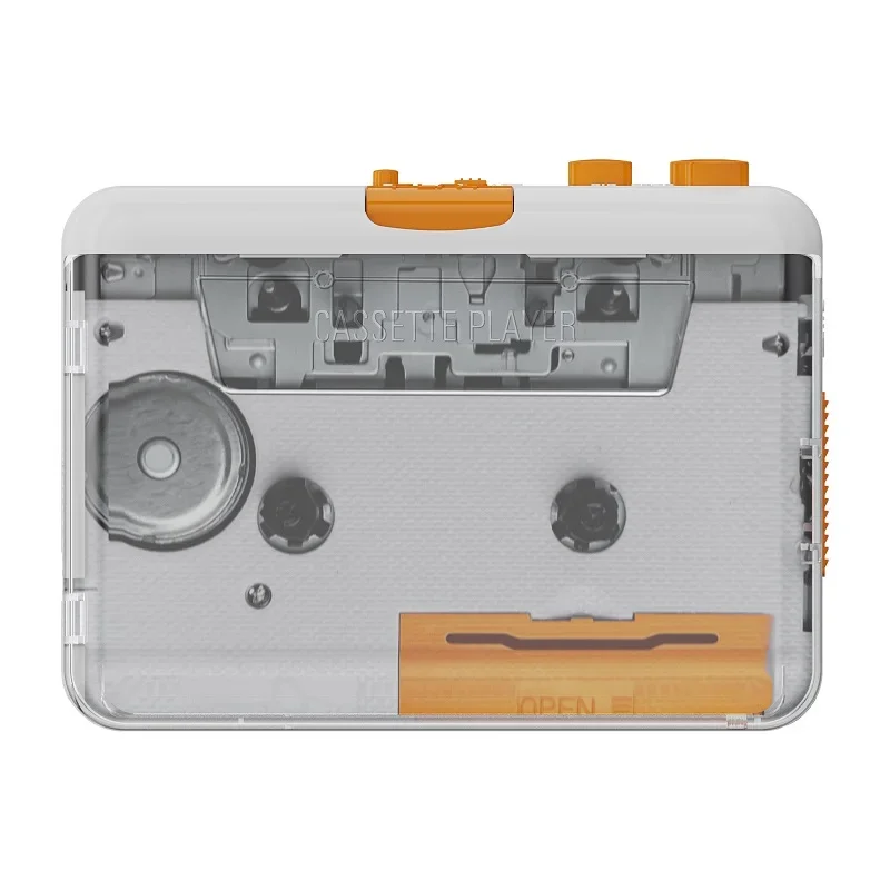 walkman cassette player fm am radio vintage style lightweight for news 218SP Transparent Cassette Player Walkman