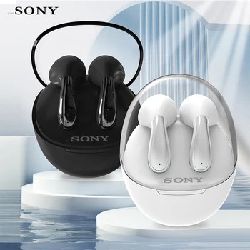 YOB & SONY 무선 블루투스 헤드셋, HiFI 스테레오 게임 방수 헤드폰, 마이크 내장, 하프 인 이어 TWS 이어버드, 신제품