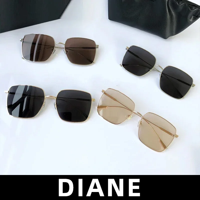 

Diane Fashion Women's Sunglasses For Man Glasses Vintage Luxury Brand Goods Designer Summer Uv400 Trendy Monst Korean