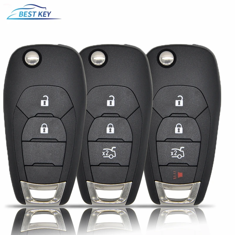 BEST KEY Remote Car Key Shell For Chevrolet Cruze Aveo Malibu Captiva Niva Lacetti Kalos Replacement Flip Cover Blade