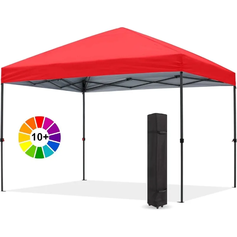 

ABCCANOPY прочный легко всплывающий тент 10x10, красная беседка