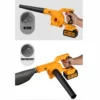 LYUWO 21V Brushless Rechargeable Dual Purpose Powerful Blower With 6-speed Adjustable Household Vacuum Cleaner For Autumn Leaves 4