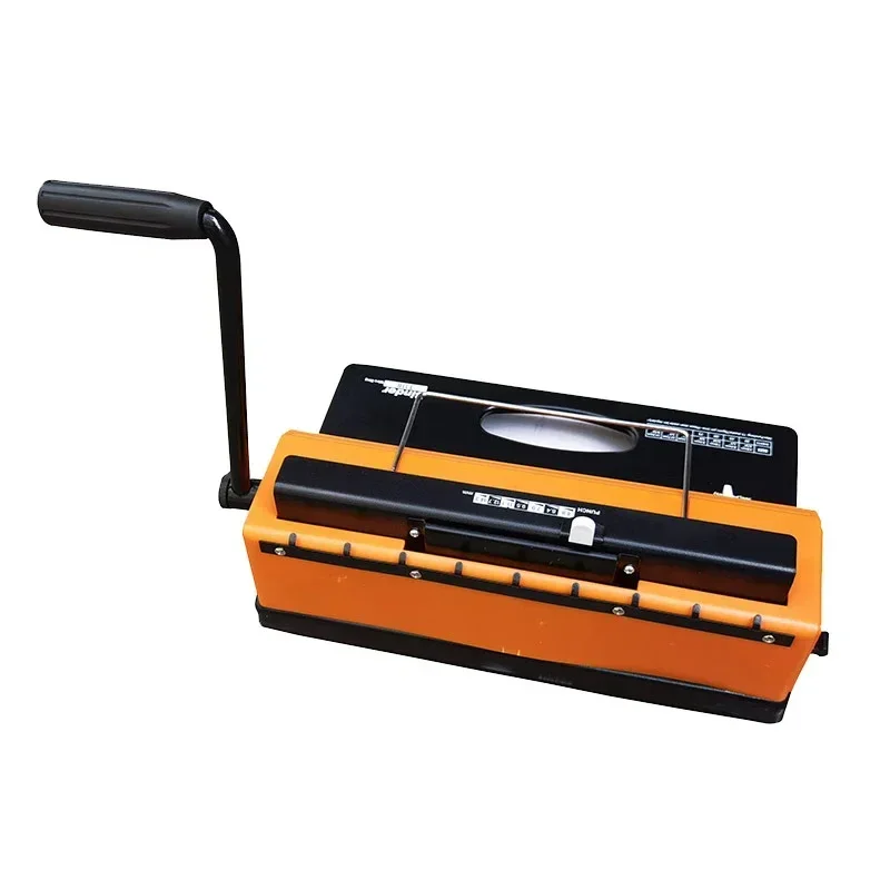 새로운 전기 T118 코일 제본기 사각 구멍 사무실 텍스트 그림책 입찰 문서 벽걸이 달력 A4 펀치 제본기