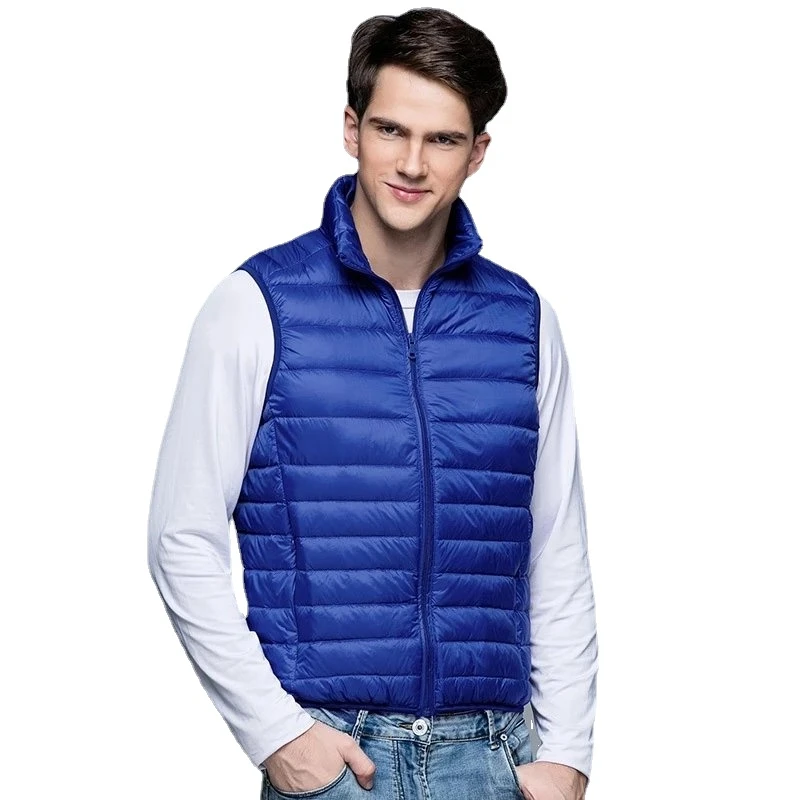 2022NewMenAutumnWinterWaistcoatCoat90WhiteDuckDownVest