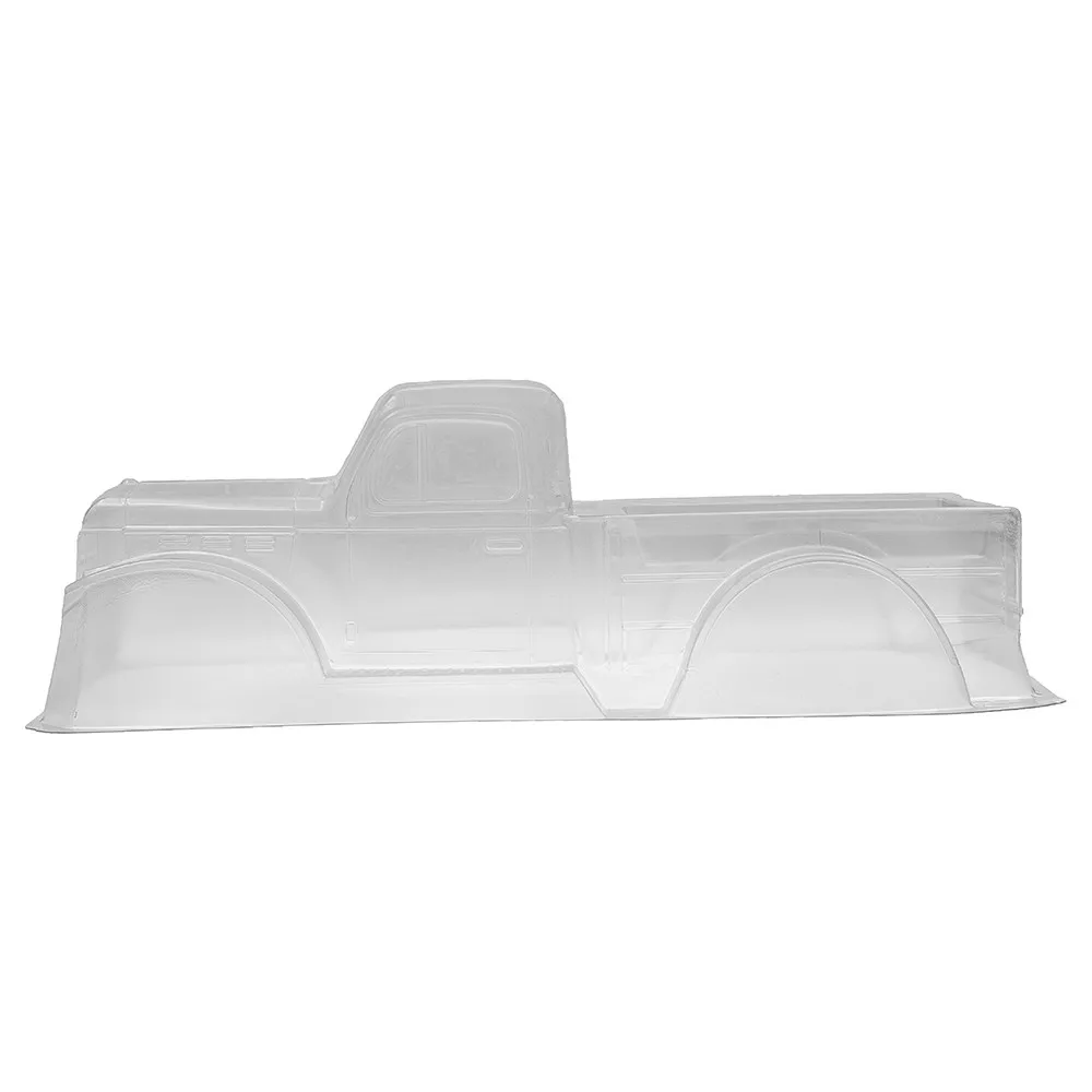 12.3inch 313mm Wheelbase Clear Pickup Body Shell Kit For 1/10 Rc Crawler Trx4 Axial Scx10 Ii 90046 Rgt 86100 Yk4101 Cc01 Tf2 
