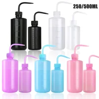 250/500ml Tattoo Wash Bottle Plastic Safety Wash Bottles Lab Tattoo Squeeze Bottle Diffuser Squeeze Container Tattoo Accessories 1