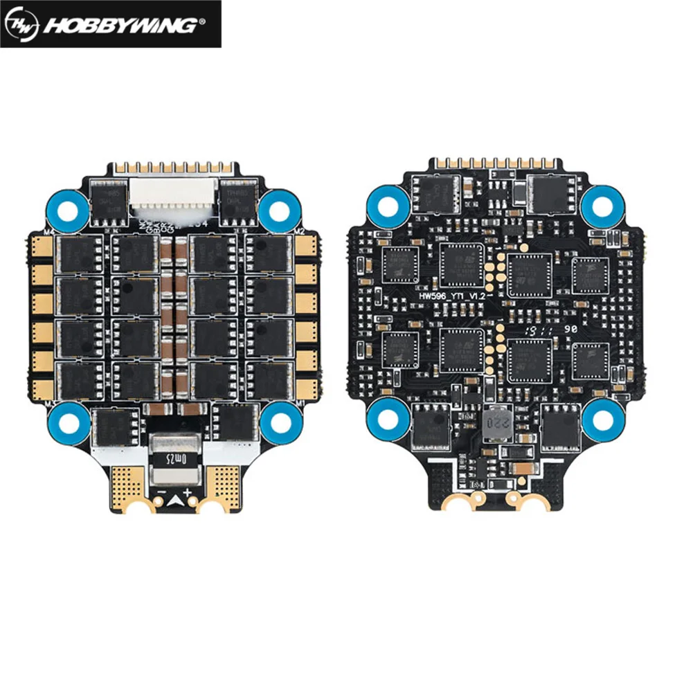 

HobbyWing XRotor FPV G2 ESC 4в1 65A BLHeli_32 128K PWM 3-6S LIPO 30X30mm для FPV Фристайл дроны DIY части