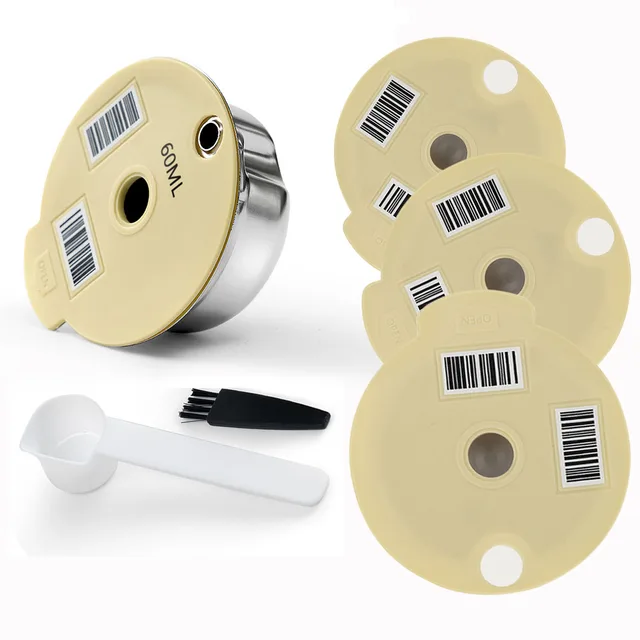 Coffee capsule pods Stainless Steel Tassimo Reusable Pod Tassimo Refillable Pod Stainless Steel for Bosch Coffee Machine