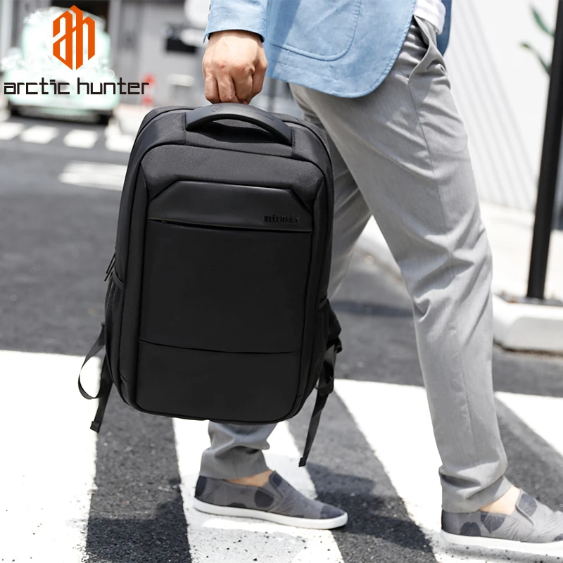 ARCTIC HUNTER Men's Backpack USB Charging High Capacity Multilayer Travel Bag for 15.6" Laptop 6