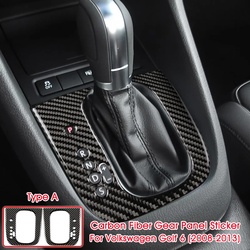 

Наклейка из натурального углеродного волокна для Volkswagen VW Golf 6 2008-2013